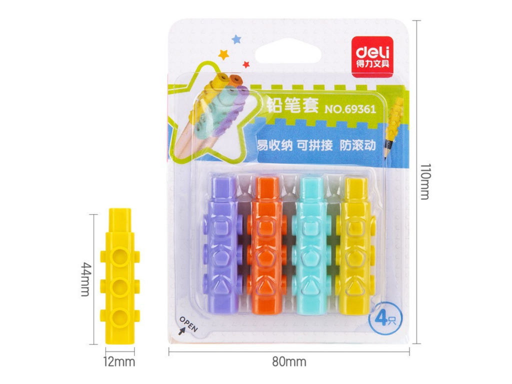 Bleistift-Verlängerung und Mine-Schutz, 4er-Set – Produktbild 4
