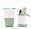 Pop-Up Stifteetui mit abklappbarer Manschette, Corduroy-Optik – Produktbild 10